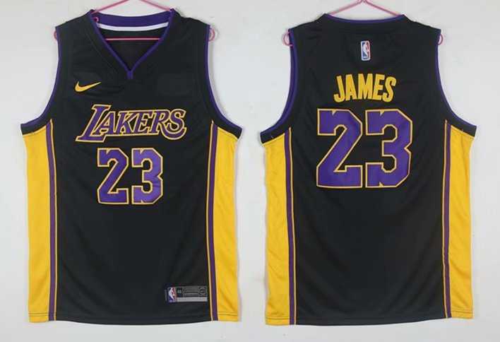 Lakers 23 Lebron James Black Nike Swingman Stitched NBA Jersey,We sell and wholesale Lakers 23 Lebron James Black Nike Swingman Stitched NBA Jersey on line form chian!